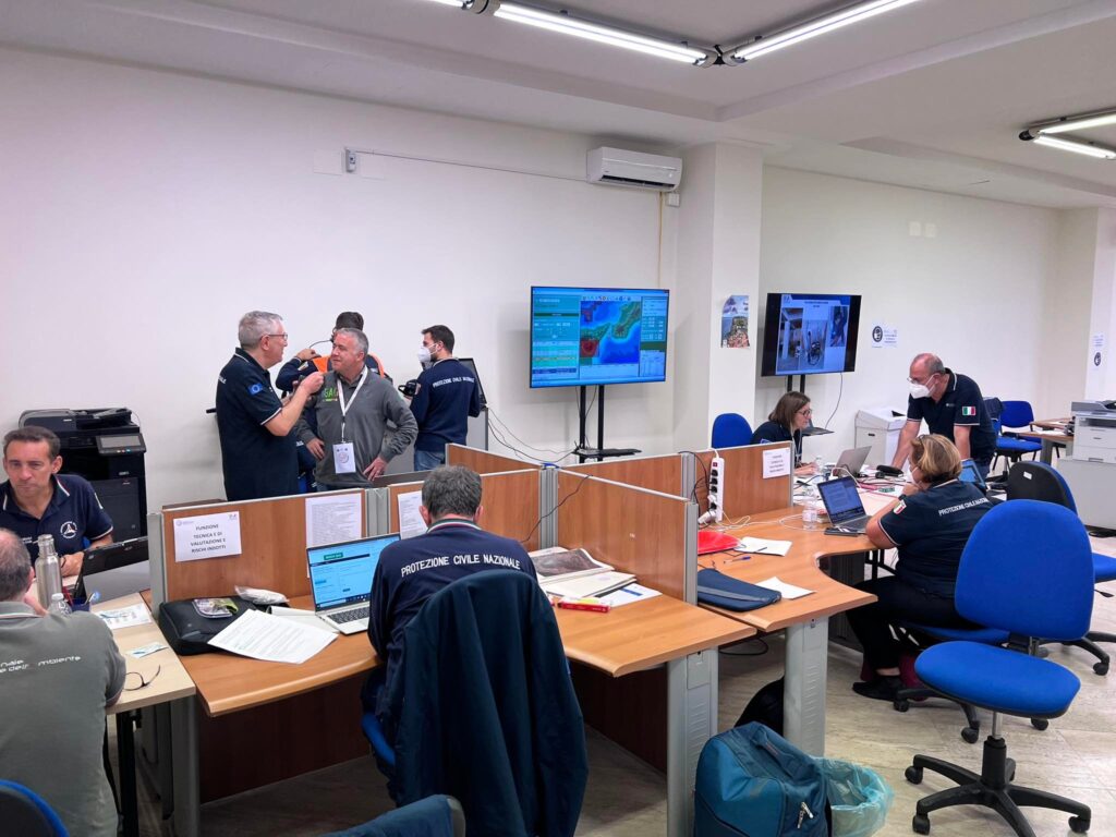 Dicomac terremoto Reggio calabria