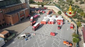 Sisma dello Stretto vigili del fuoco