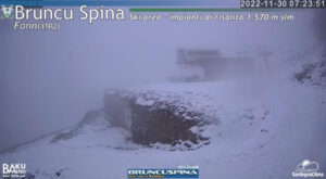 bruncuspina neve sardegna