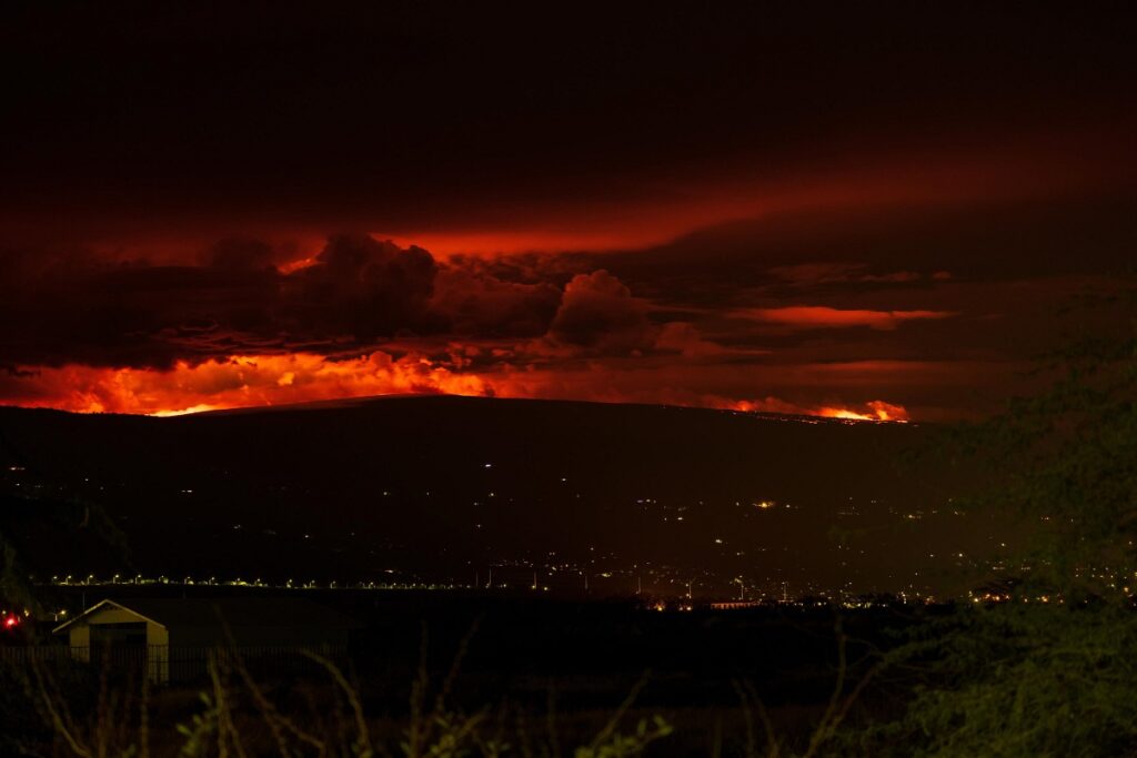 eruzione mauna loa hawaii