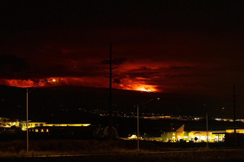 eruzione mauna loa hawaii