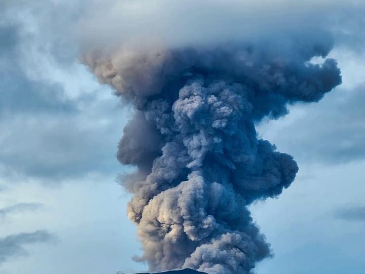 eruzione vulcano Chaparrastique el salvador