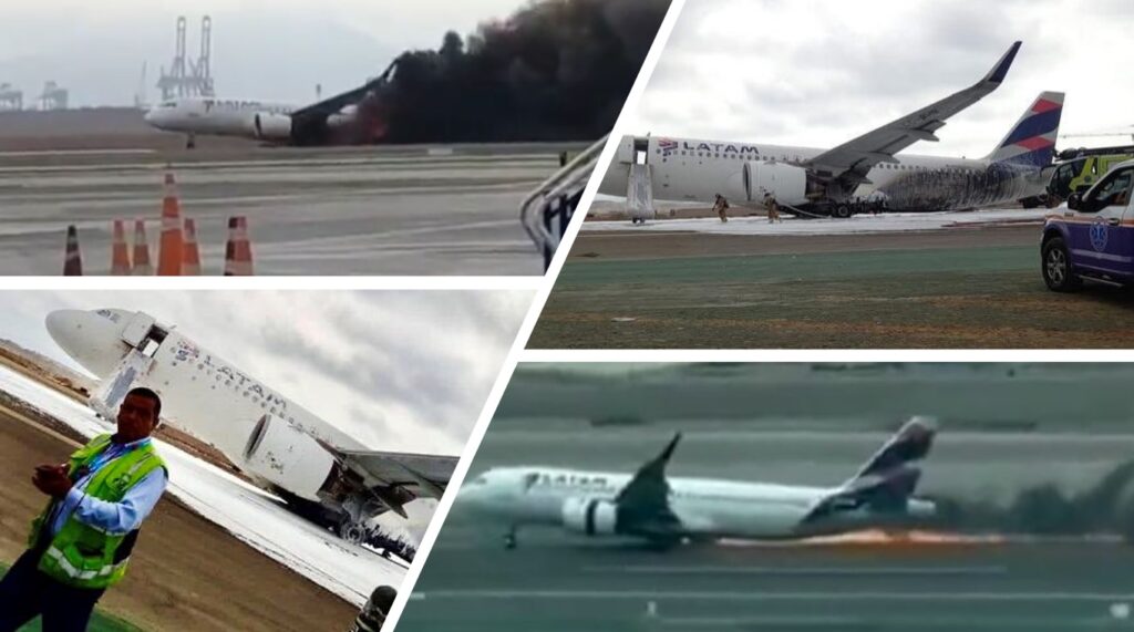 incidente aereo perù