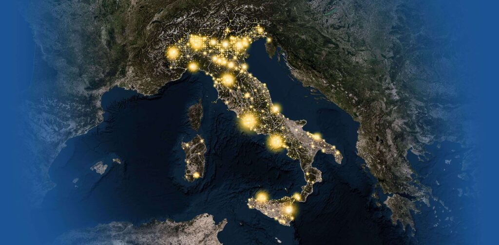 italia città notte