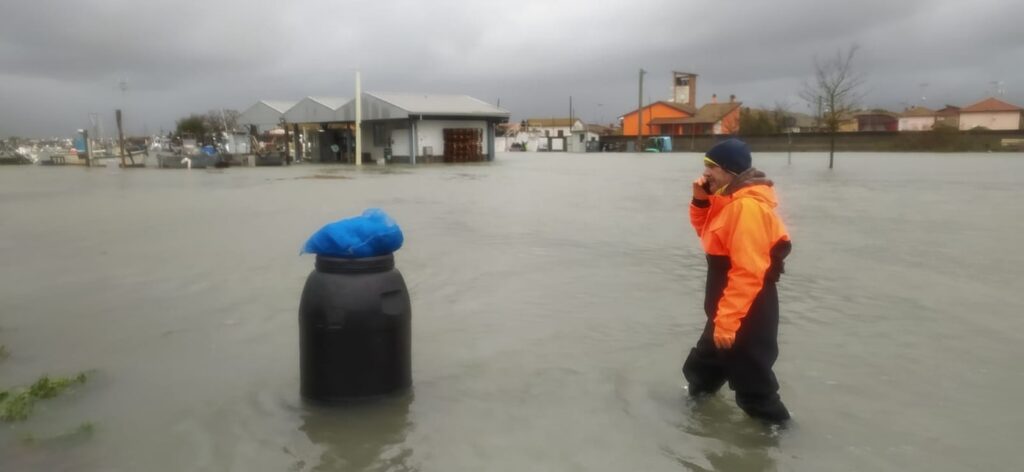 maltempo allagamenti gorino emilia romagna