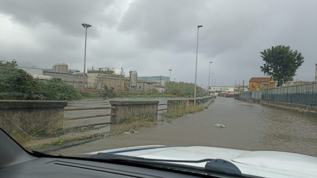 maltempo castellammare di stabia campania