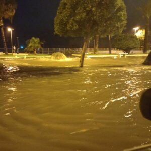 maltempo civitavecchia allagamenti notte