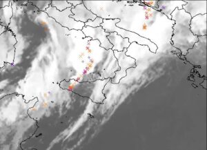 maltempo squall line 4 novembre