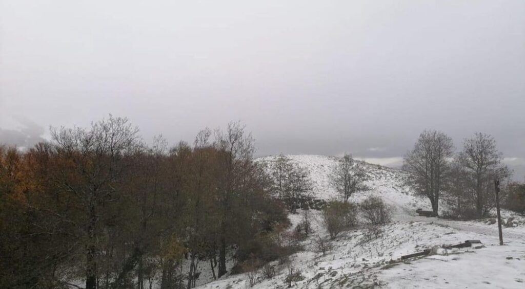 neve monte cervati campania