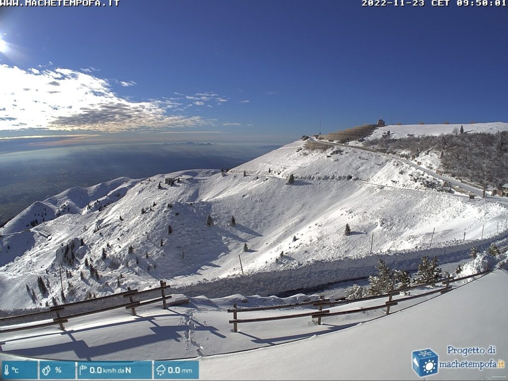 neve monte grappa veneto