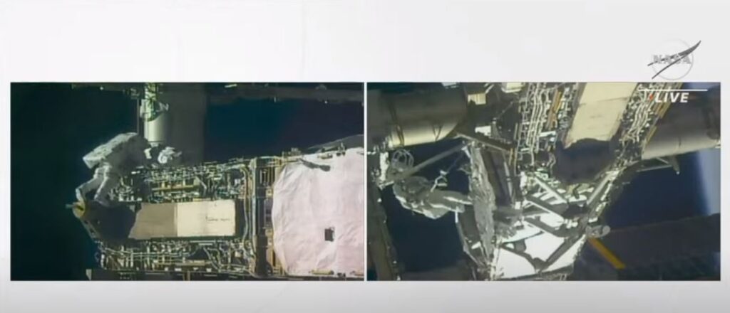 passeggiata spaziale nasa
