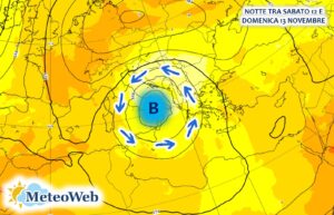 previsioni meteo 12 13 novembre 2022