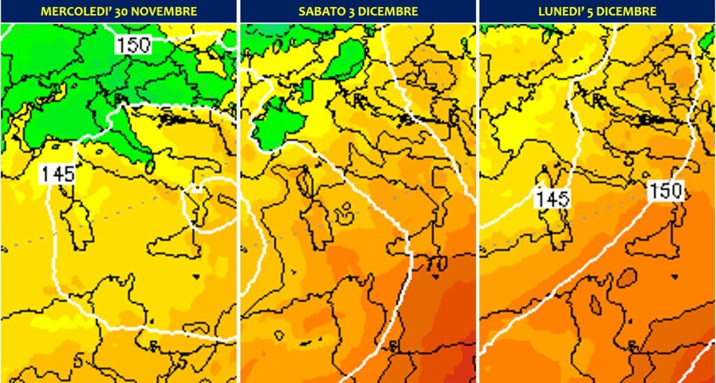 previsioni meteo dicembre 2022