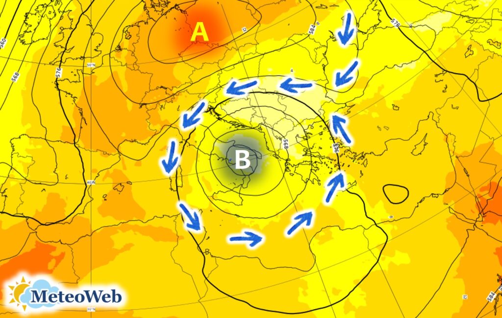 previsioni meteo sabato 12 novembre