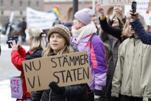 protesta stoccolma clima