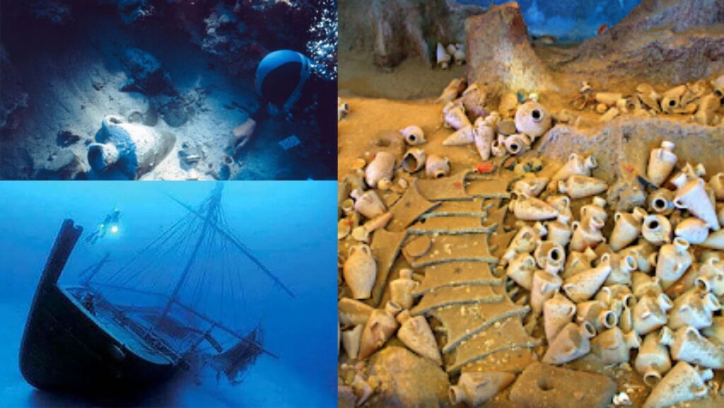 relitto di Uluburun nave naufragata
