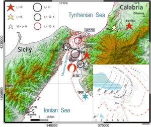 rischio sismico stretto di messina