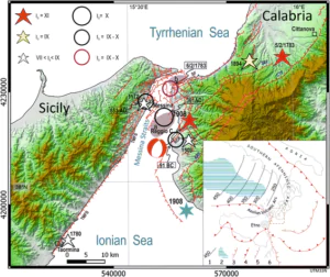 rischio sismico stretto di messina