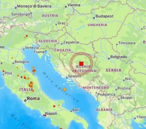 terremoto bosnia