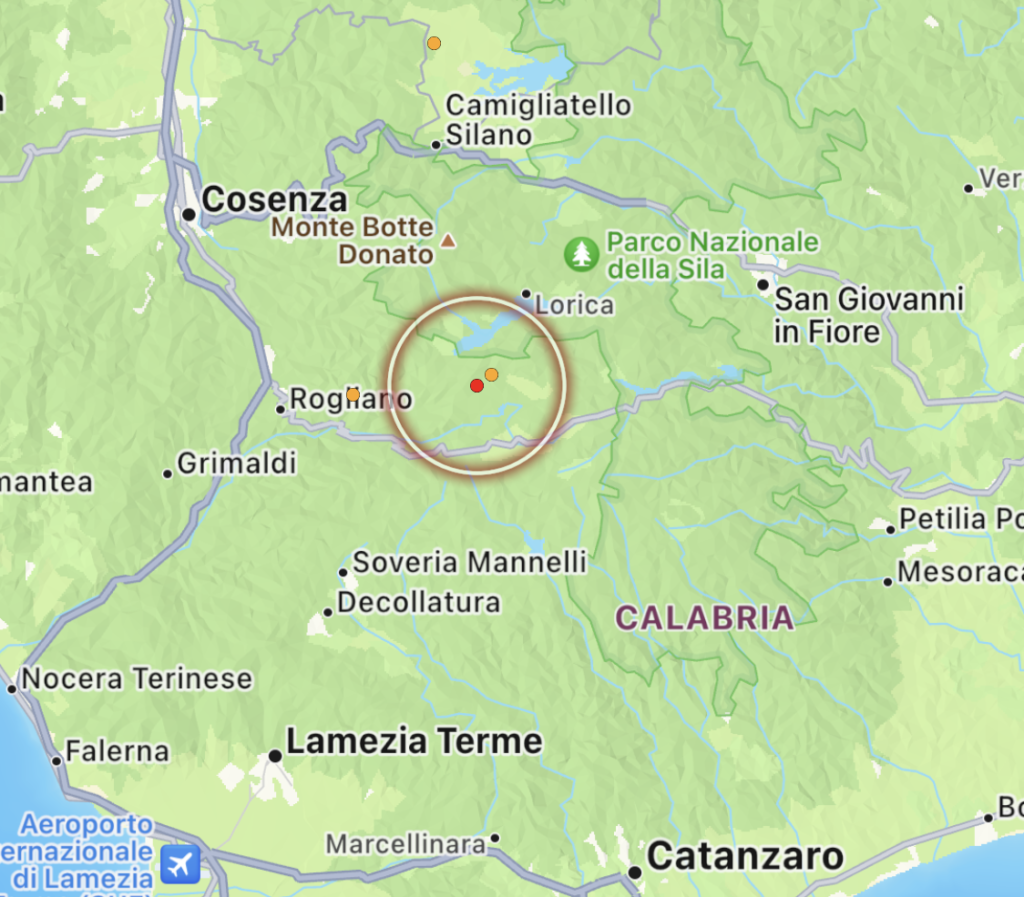 terremoto calabria