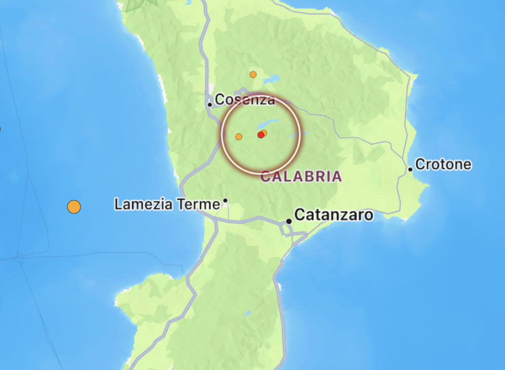 terremoto calabria