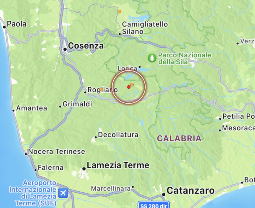 terremoto calabria