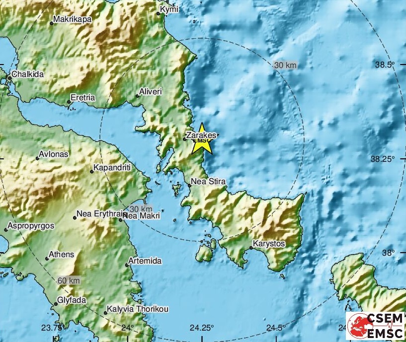 terremoto grecia oggi