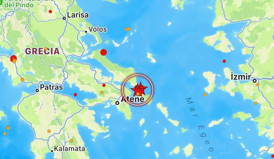terremoto in grecia