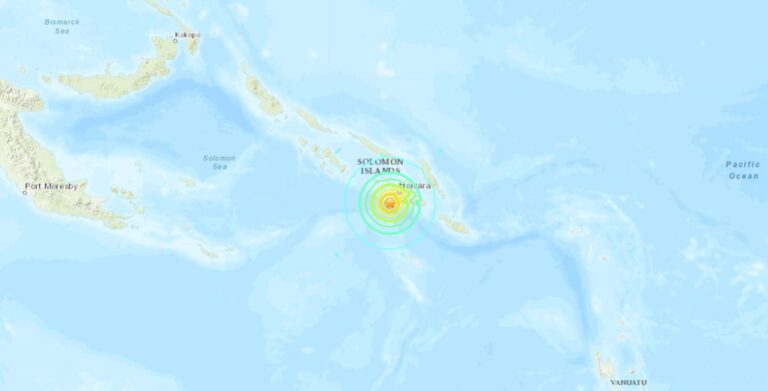 terremoto isole salomone