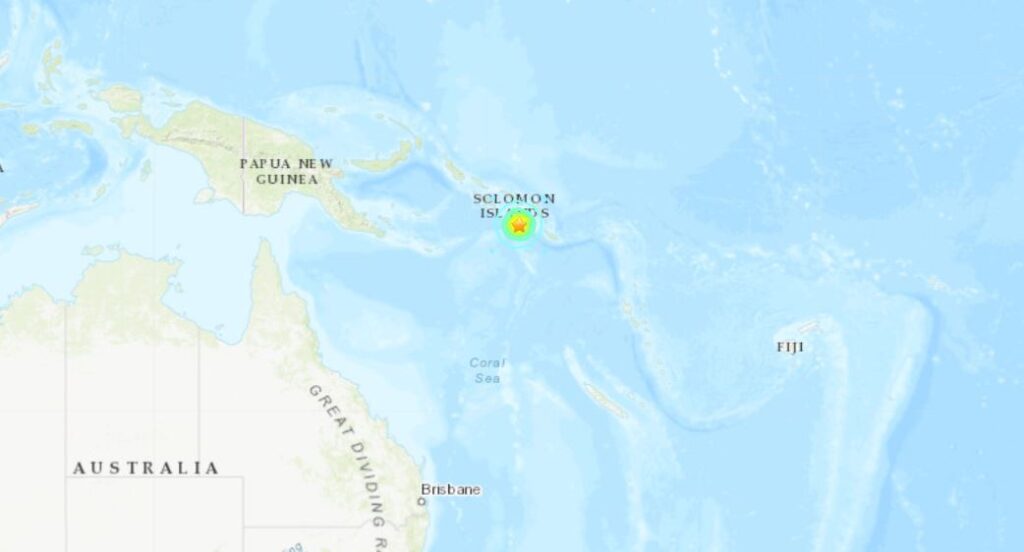 terremoto isole salomone