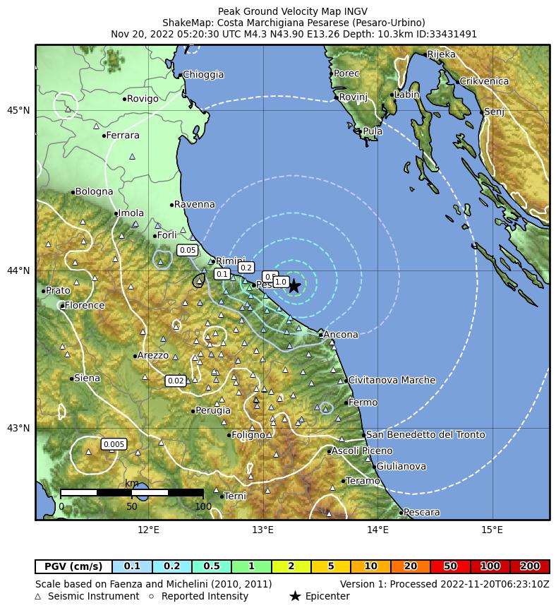 terremoto oggi marche ancona pesaro