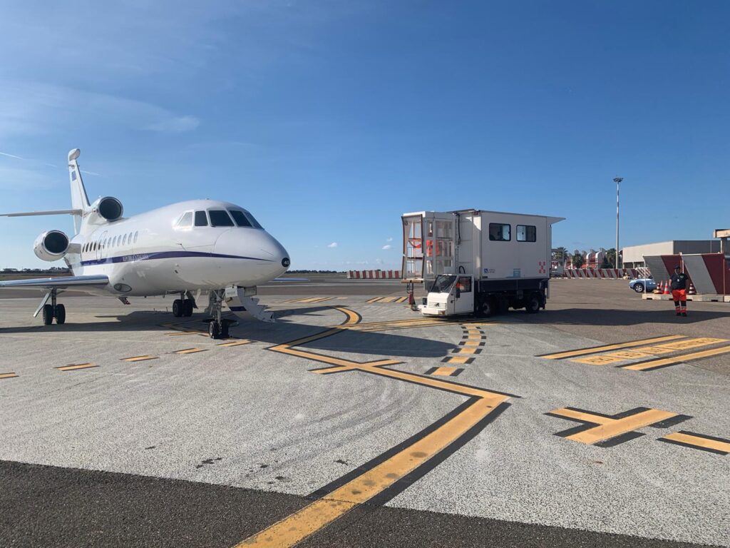 volo sanitario aeronautica militare