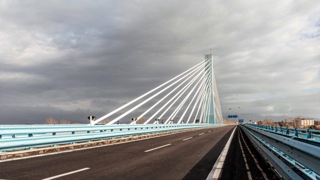 Ponte sul Garigliano - strada statale 7 var Variante Formia Garigliano