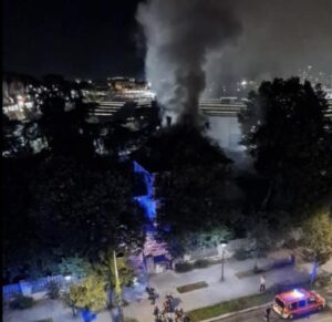 Vaux-en-Velin incendio francia