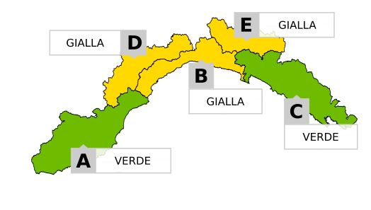 allerta meteo liguria