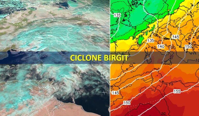 ciclone birgit italia europa 9 dicembre 2022