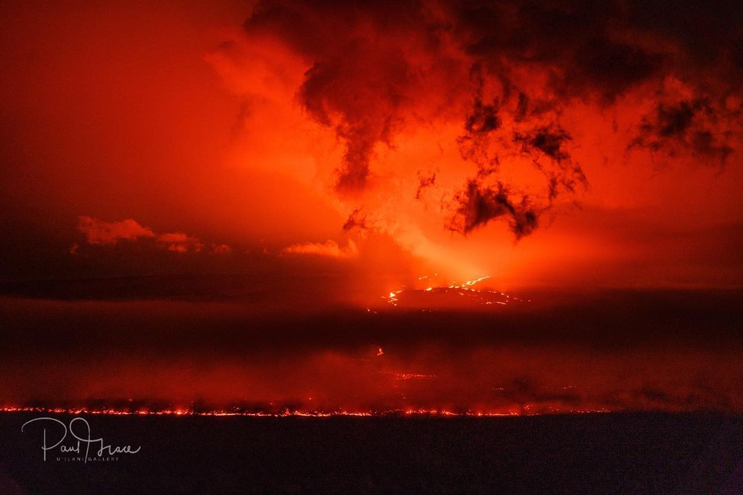 eruzione Mauna Loa hawaii