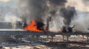 incendio tunnel corea sud