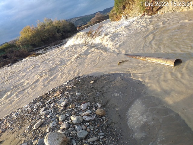 maltempo calabria esondazione trionto