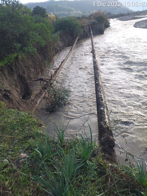 maltempo calabria esondazione trionto