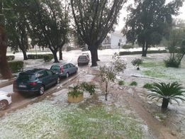 maltempo grandine sabaudia