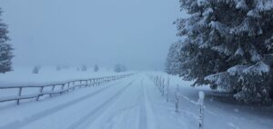 neve Pian del Cansiglio veneto