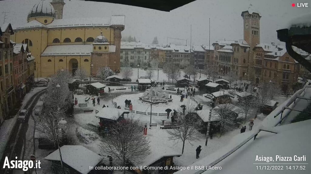 neve asiago veneto