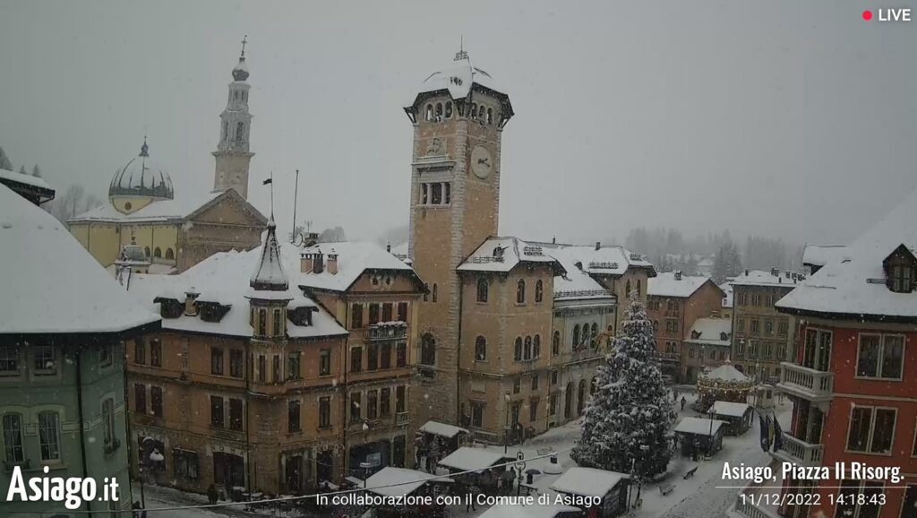 neve asiago veneto
