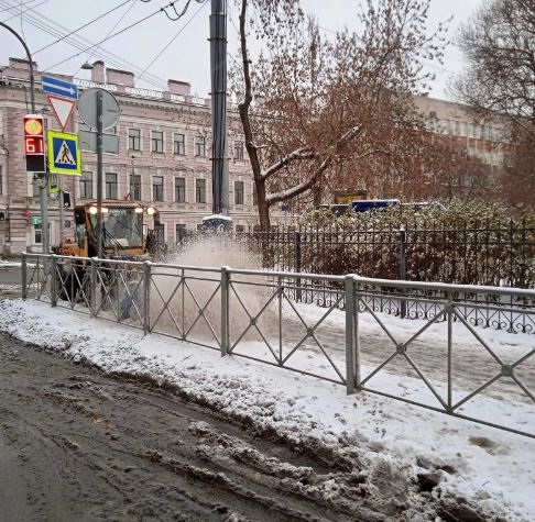neve san pietroburgo