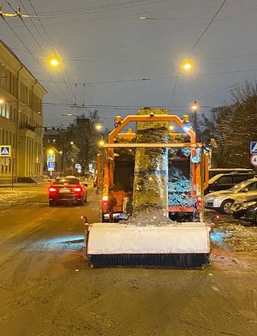 neve san pietroburgo