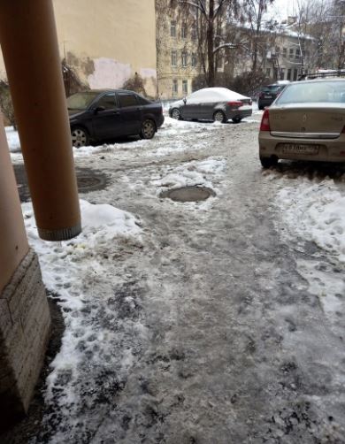 neve san pietroburgo