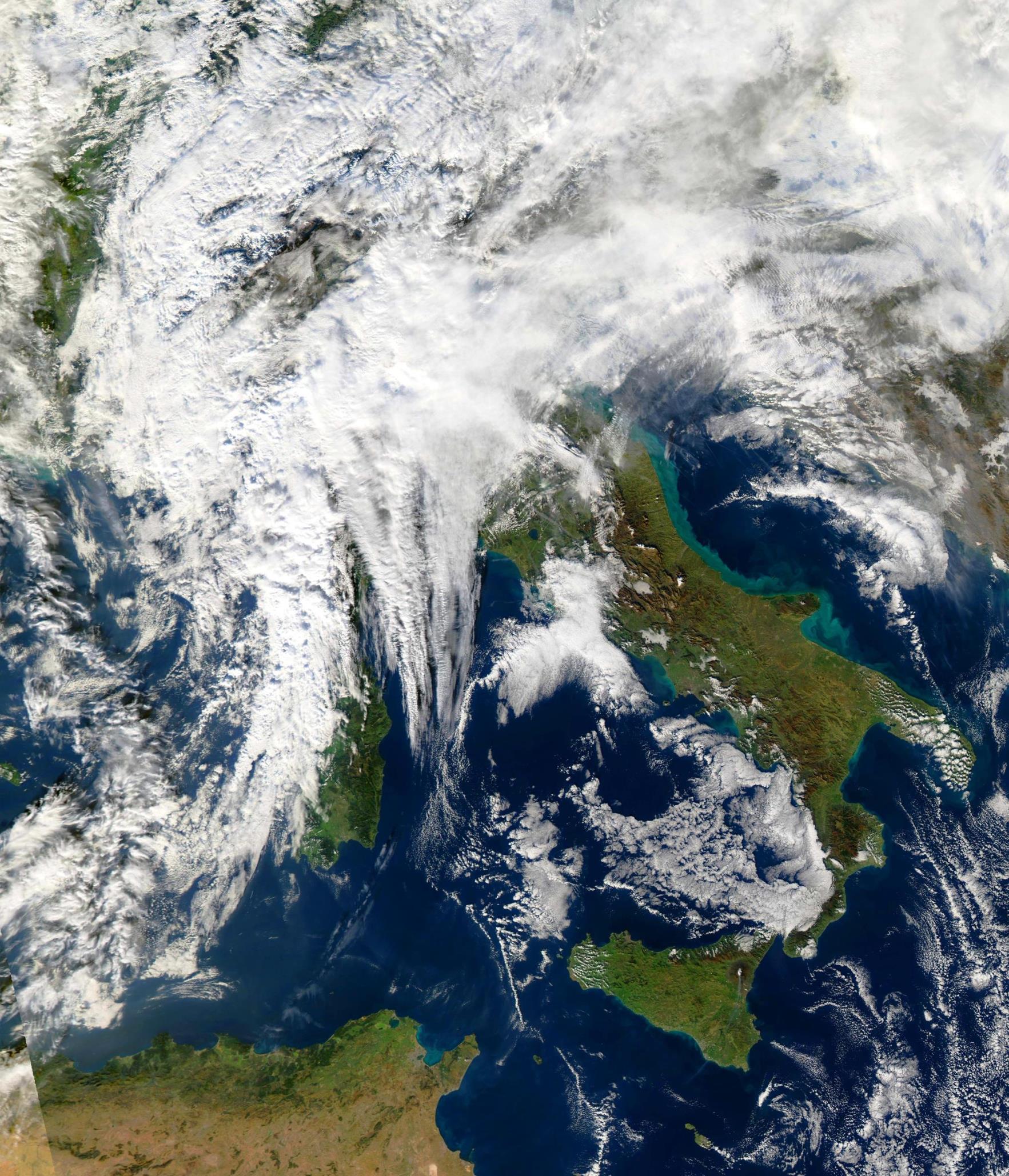 satellite meteo italia 21 dicembre 2022