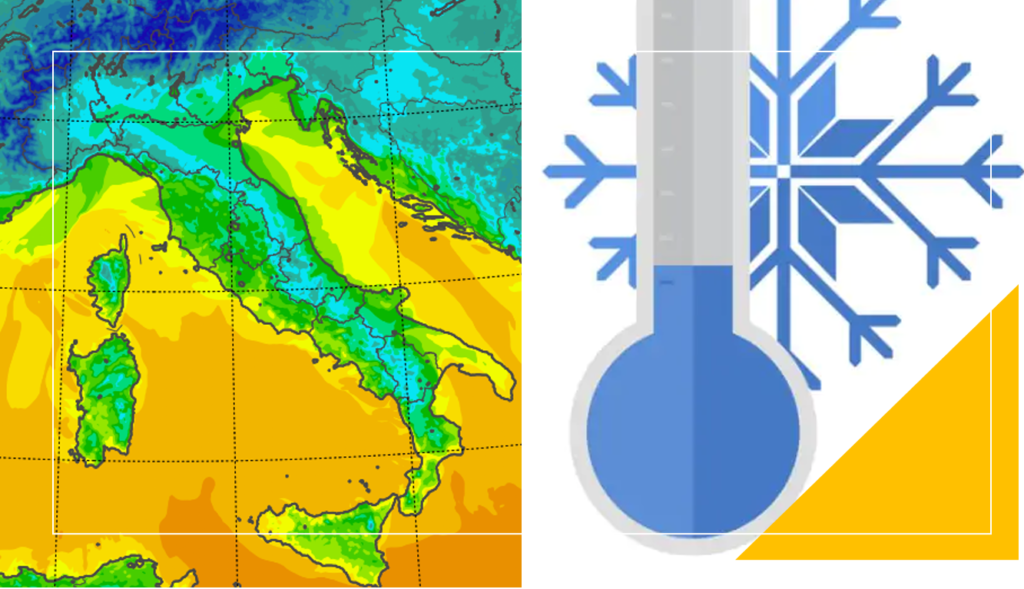 temperature minime oggi