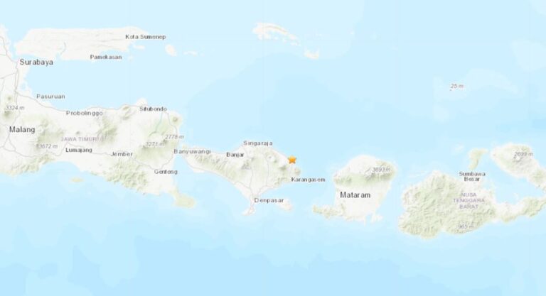 terremoto bali indonesia